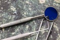 Close-up of dental equipment Royalty Free Stock Photo