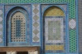 Close up of the design of the Dome of the Rock near the Western Wall