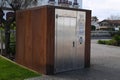 Public toilets in Hendaye in the Basque country
