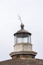 Close Up Detail of the Lantern of a Lighthouse Royalty Free Stock Photo