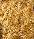 Natural straw filler for packing box