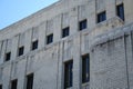 Close up Detail of Old Greg County Courthouse in Longview Texas Royalty Free Stock Photo