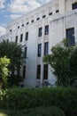 Close up Detail of Old Greg County Courthouse in Longview Texas Royalty Free Stock Photo