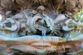 Close up detail of statue of eros sefton park liverpool august 2019