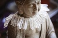 Close up detail still life of Buddha statue