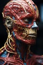 Anatomical Model with Intricate Vascular Network. Generative AI