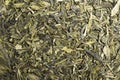 A Bunch Of Dried Green Tea Leaves Royalty Free Stock Photo
