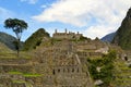 Close up detailed view of Machu Picchu, lost Inca Royalty Free Stock Photo