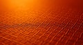 Close-up of Textured Orange Surface with Diamond Pattern and Warm Lighting background Royalty Free Stock Photo