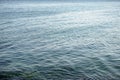 Close-up view of water ripple on sea surface. Royalty Free Stock Photo