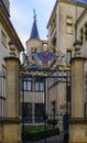 Grand Ducal Palace, residence of the Grand Duke, and people in the street in Luxembourg, UNESCO World Heritage Site