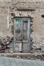 close-up details of the island of Stromboli