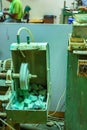 Chrysocolla workshop equipment