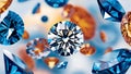 Close-up of a diamond Royalty Free Stock Photo
