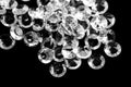 close up of the diamonds Royalty Free Stock Photo