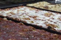 Close up of a different italian pizza