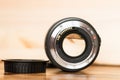 The lens mount Royalty Free Stock Photo