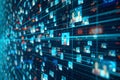 Close-up on a digital interface displaying an array of social media feeds, symbolizing the pulse of global connectivity on a sleek
