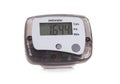 Close-up of digital pedometer Royalty Free Stock Photo