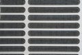 Close up Dirty filter portable air conditioner Royalty Free Stock Photo