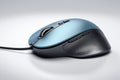 Close-up display of wired mouse,Generative AI Royalty Free Stock Photo