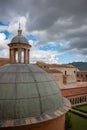 Close Up Of A Dome Of The Cathedral Of Monreale Near Palermo in The South of Italy Royalty Free Stock Photo