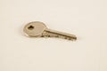 Close-up of door lock key Royalty Free Stock Photo