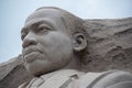 Close up of Dr. Martin Luther King Jr. monument in Washington DC. USA