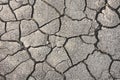 Close up dry cracked earth texture for background, top view Royalty Free Stock Photo