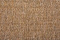 Close up dry straw texture wall background. Royalty Free Stock Photo
