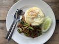 duck basil recipe fried egg