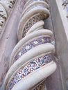 A close up of the duomo of Orvieto Royalty Free Stock Photo