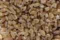 Close-up of durum wheat bulgur, healthy eating concept and traditional european and asian food