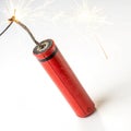 Dynamite isolated on white background Royalty Free Stock Photo