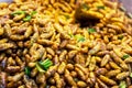 Edibles Silkworms Royalty Free Stock Photo