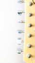 Close up of electric guitar element Royalty Free Stock Photo