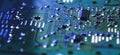 Close-up of electronic circuit board Royalty Free Stock Photo