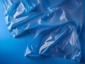 close up elegant blue silk background Royalty Free Stock Photo