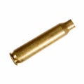 Close-up of an empty rifle bullet cartridge Royalty Free Stock Photo