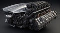 close-up of a engine of a car, car engine, engine background, car engine wallpaper