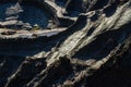 Permafrost melting on Herschel Island