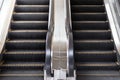 Close up of  Escalator in the mall Royalty Free Stock Photo