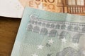 Close up euro notes - Image