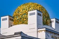 Close up of the exhibition house of the Vienna Secession