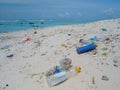 CLOSE UP: Exotic beach on Himmafushi destroyed by irresponsible people littering