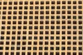Close up of expanded metal mesh creating repetitive square pattern Royalty Free Stock Photo