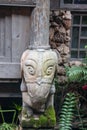 Close-up of the exquisitely carved Gate Pier Royalty Free Stock Photo