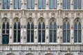 Close up exterior of town hall, Brussels Royalty Free Stock Photo