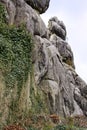 Close up from the exterm stones near Bielefeld, Germany