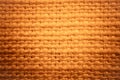Close up fabric texture for background. Golden tones Royalty Free Stock Photo